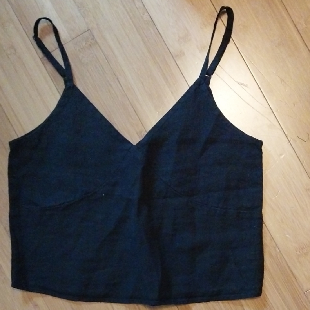 MATE the Label Black Camisole Top